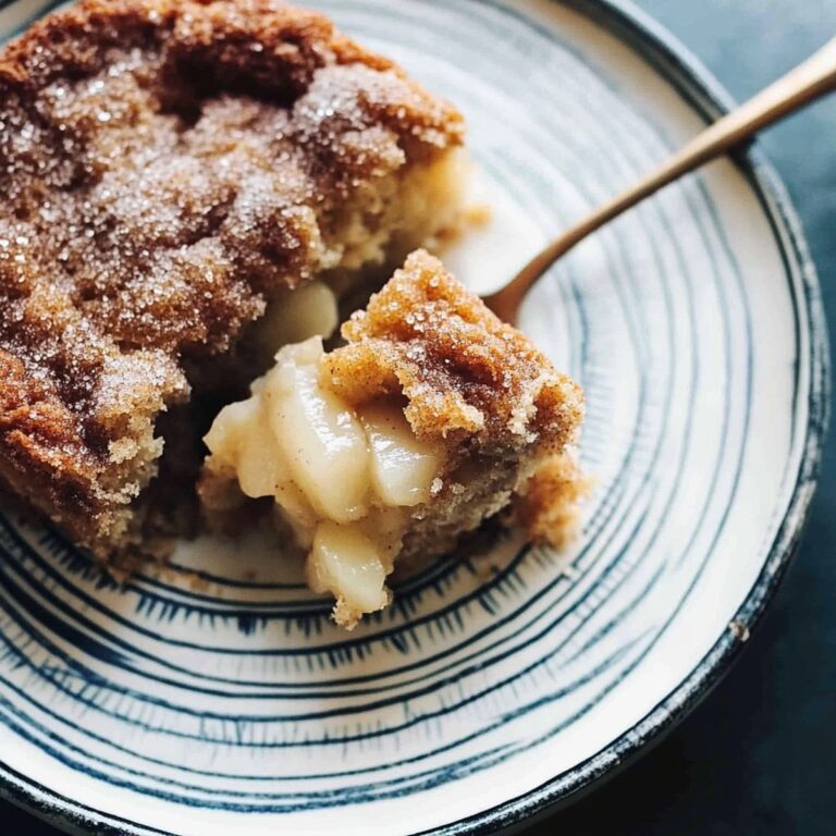 Cinnamon Sugar Apple Cake Recipe