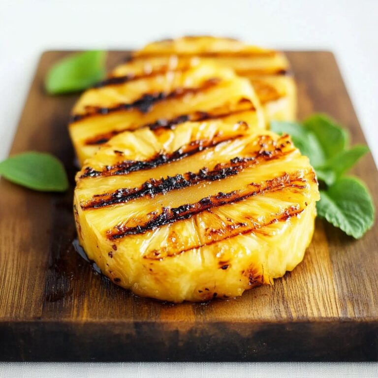 Sweet Grilled Pineapple Recipe