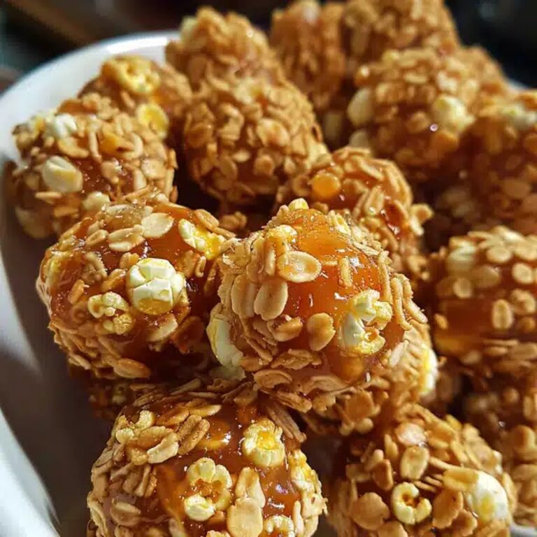 Caramel Popcorn Balls Recipe