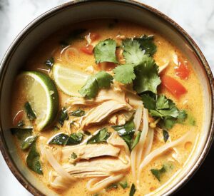 Easy Thai Chicken Curry Soup Recipe
