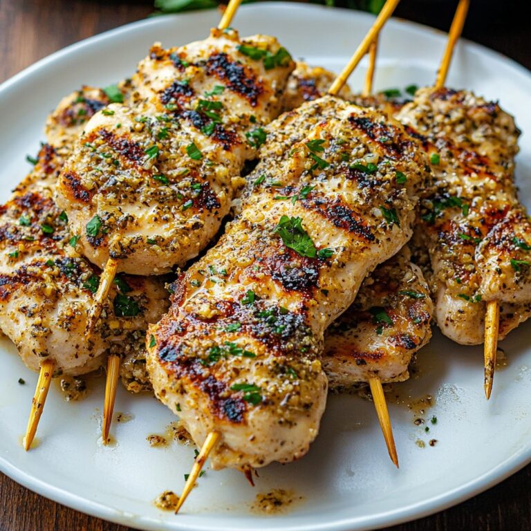 Garlic Parmesan Grilled Chicken Recipe
