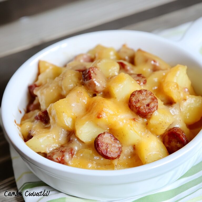 Slow Cooker Sausage And Potato Casserole Recipe