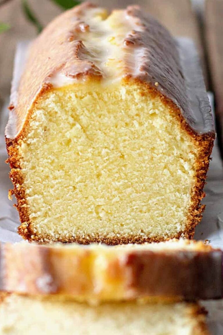 Heavenly Paula Deen Pound Cake With Glaze Recipe