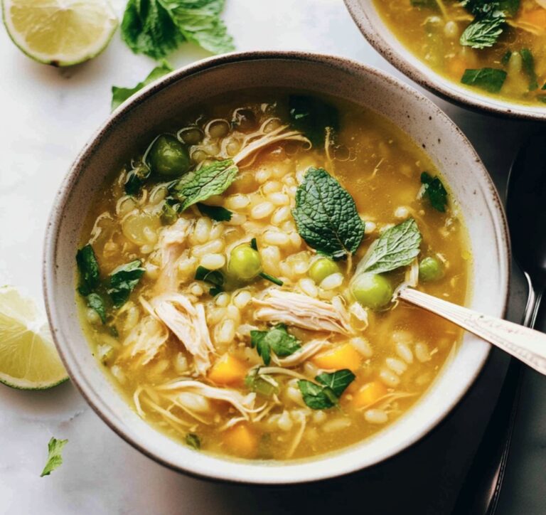 Healing Chicken and Rice Soup Recipe