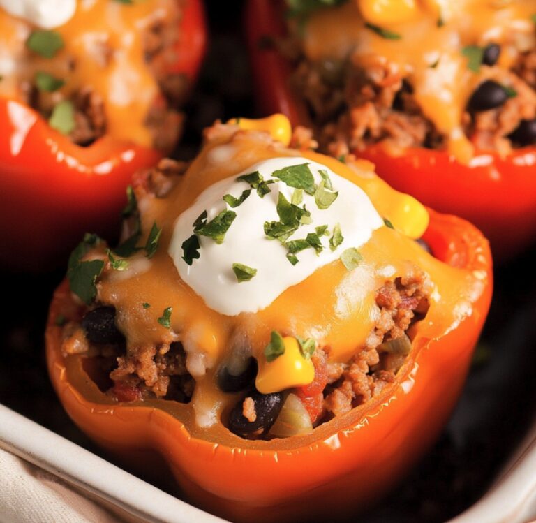 Vibrant Taco Stuffed Peppers Recipe