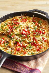 Spicy Green Chile Chicken Enchilada Casserole Recipe