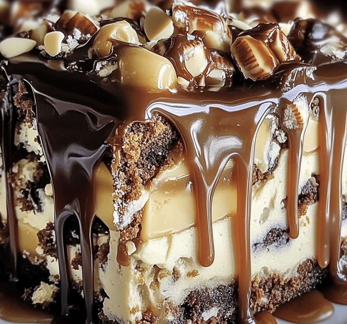 Turtle Caramel Cake Recipe