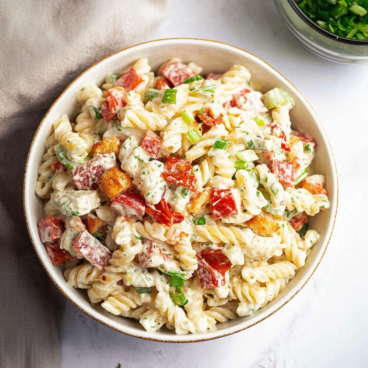 BLT Pasta Salad Recipe