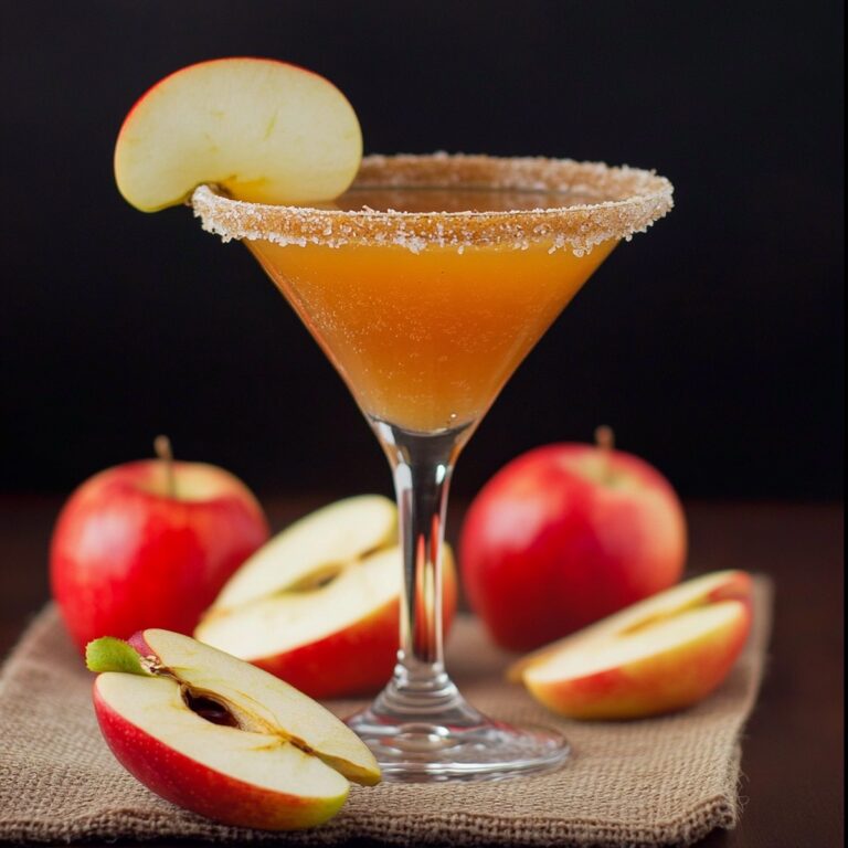 Caramel Apple Pie Martini Recipe