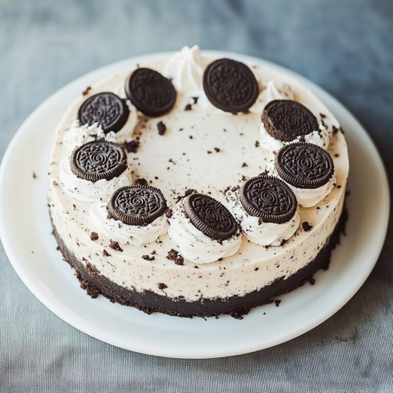 No Bake Oreo Cheesecake Recipe