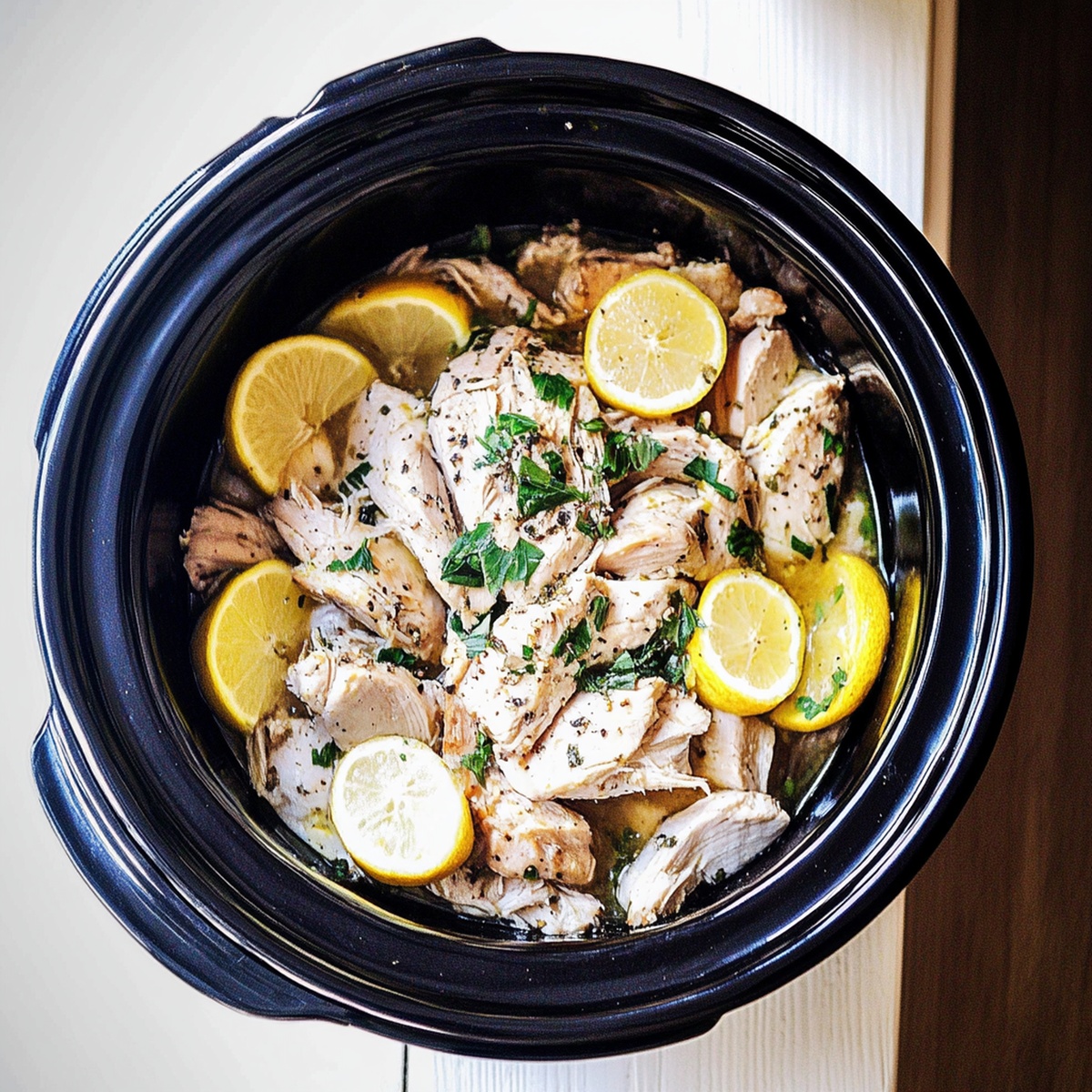 Juicy Slow Cooker Greek Chicken Recipe