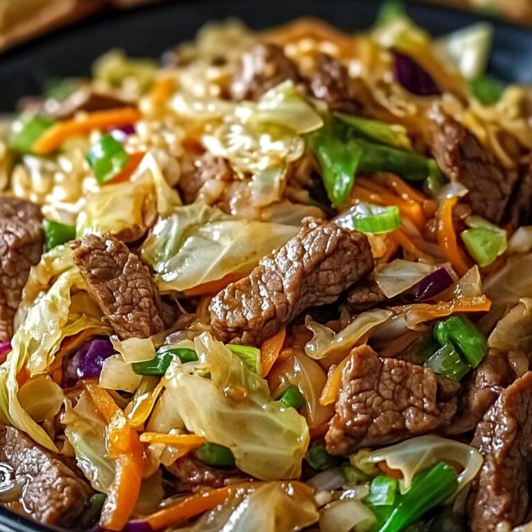 Sizzling Beef and Cabbage Stir Fry Recipe