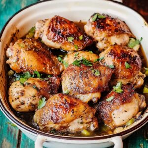 Slow Cooker Chicken Thighs Recipe