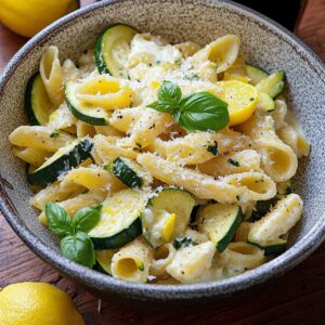 Lemon Ricotta Zucchini Pasta Recipe