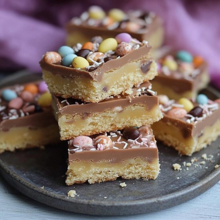 Mini Egg Millionaires Shortbread Recipe