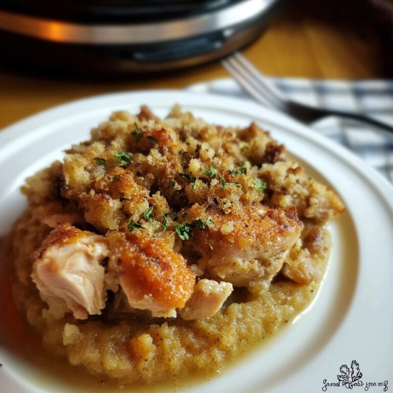 Slow Cooker Chicken And Stuffing Recipe