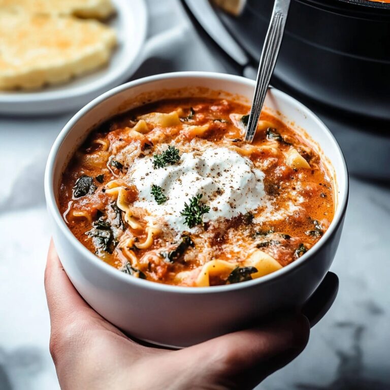 Instant Pot Lasagna Soup Recipe
