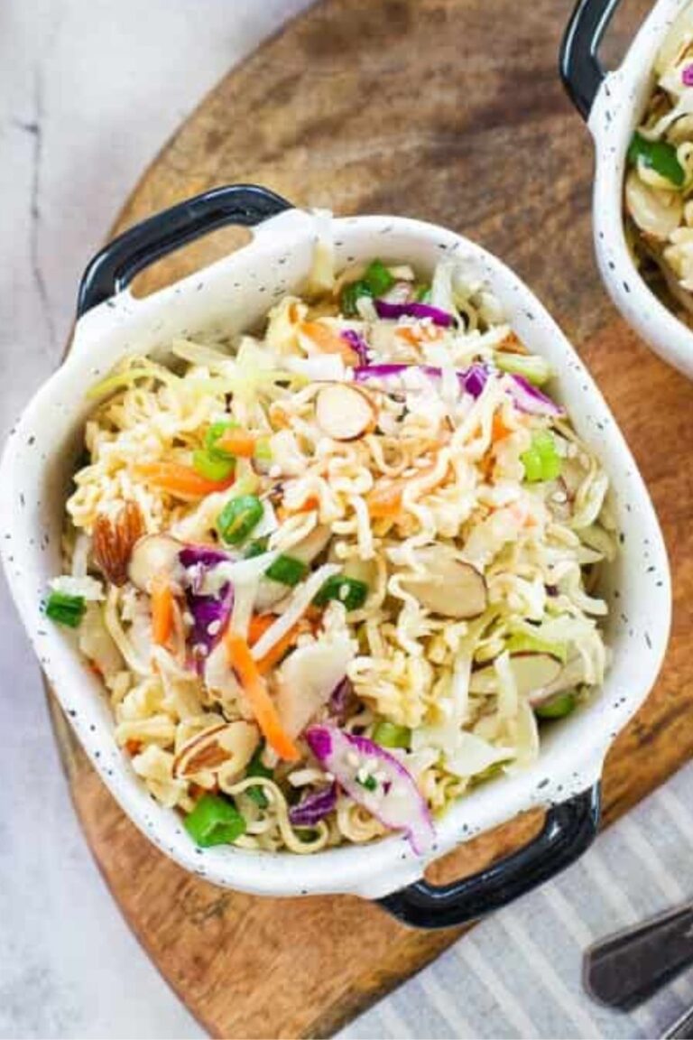 Tangy Pioneer Woman Ramen Noodle Salad Recipe