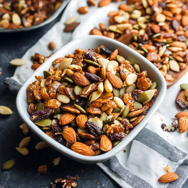 Sweet Maple Roasted Trail Mix Recipe
