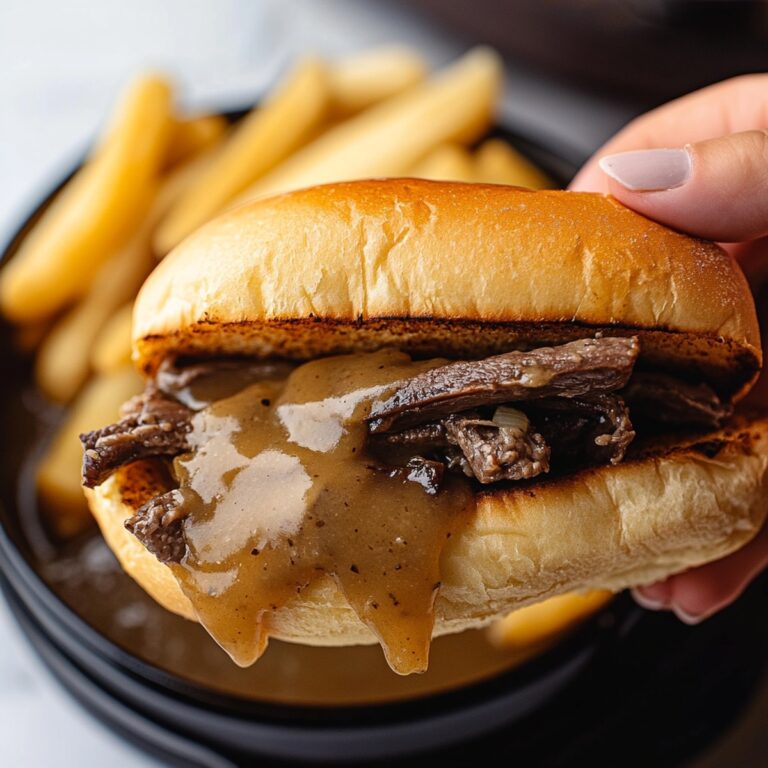 Slow Cooker French Dip Sandwiches Recipe