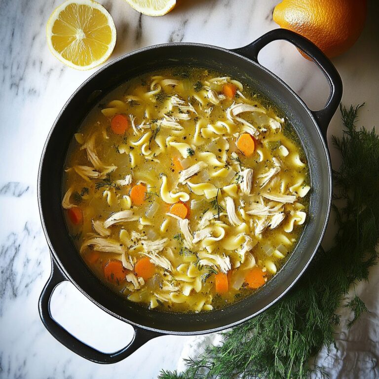 Homestyle Chicken Noodle Soup Recipe