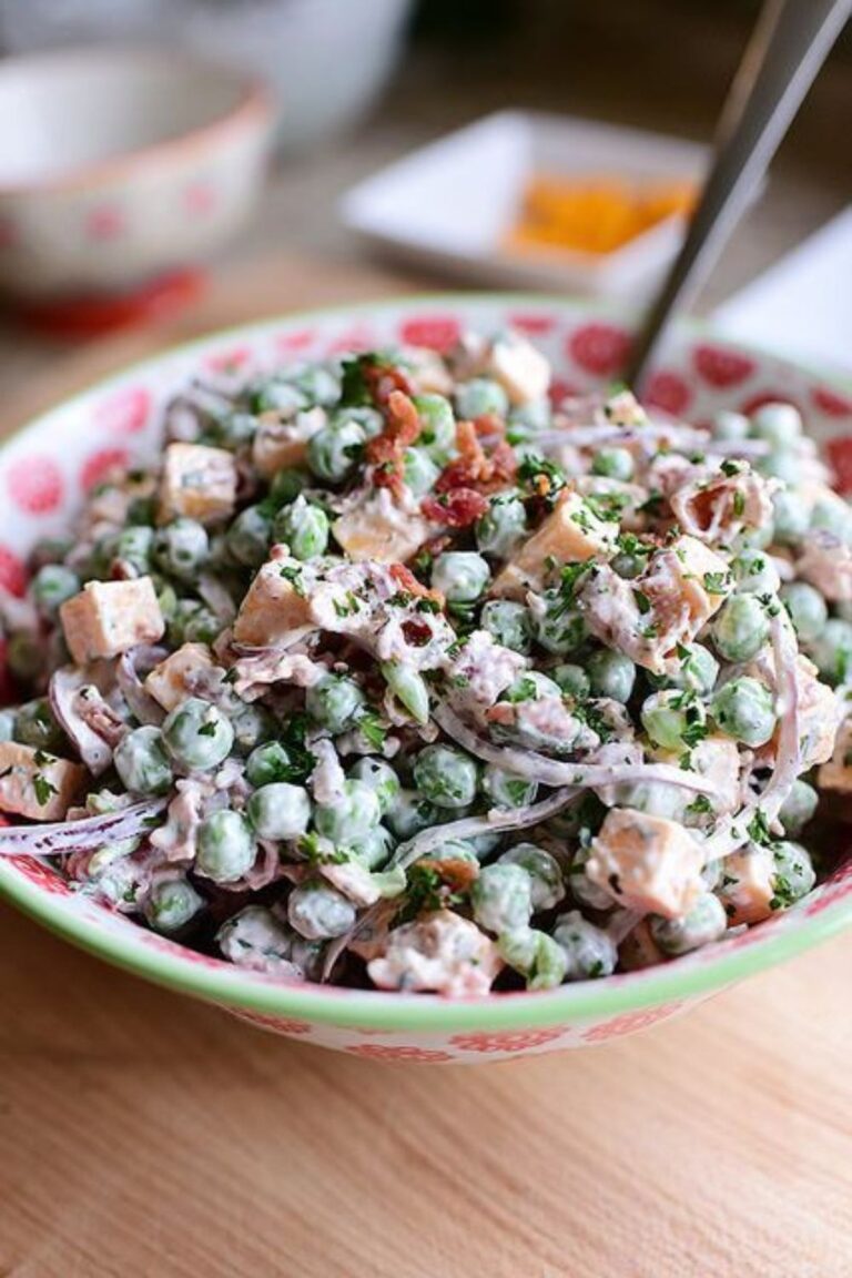 Crispy Pioneer Woman Pea Salad Recipe
