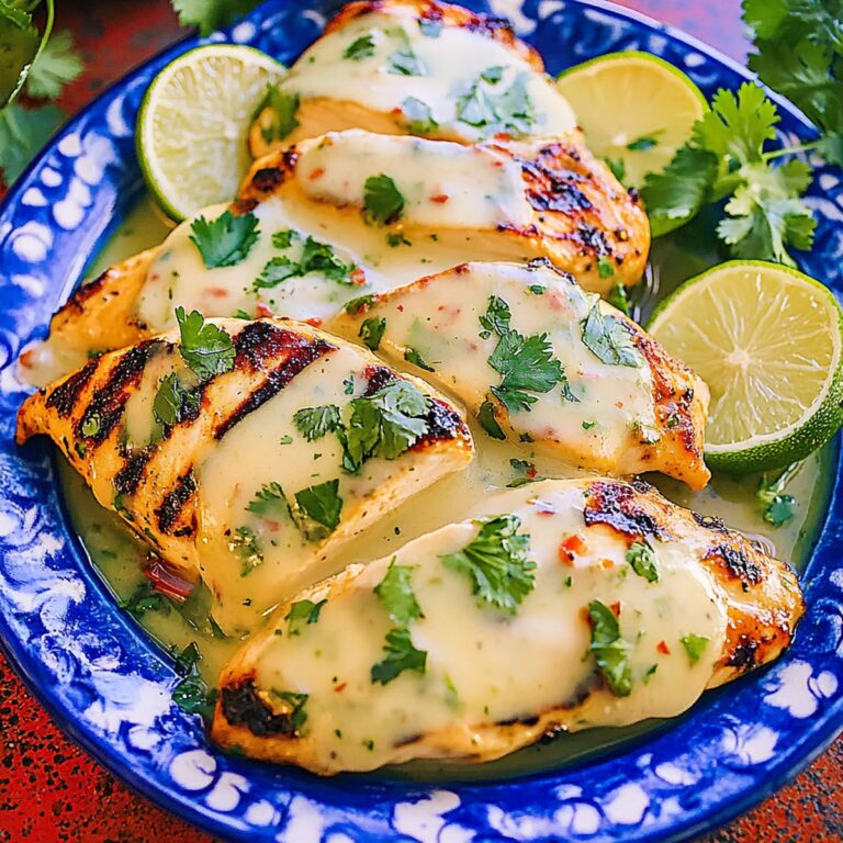 Grilled Salsa Verde Pepper Jack Chicken Recipe