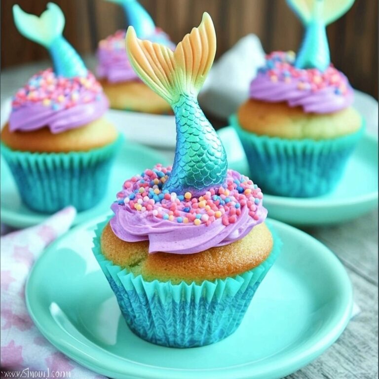 Magical Mermaid Cupcakes Recipe