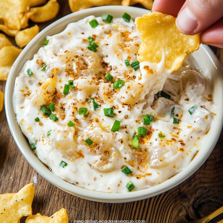 Mouthwatering French Onion Dip Recipe