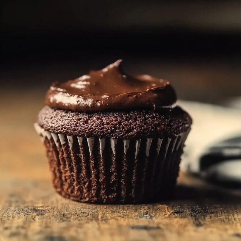 Velvety Chocolate Cupcake Recipe