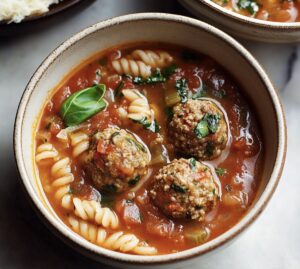 Italian Meatball Soup Recipe
