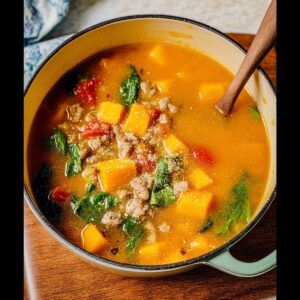 Hearty Butternut Squash and Sausage Soup Recipe