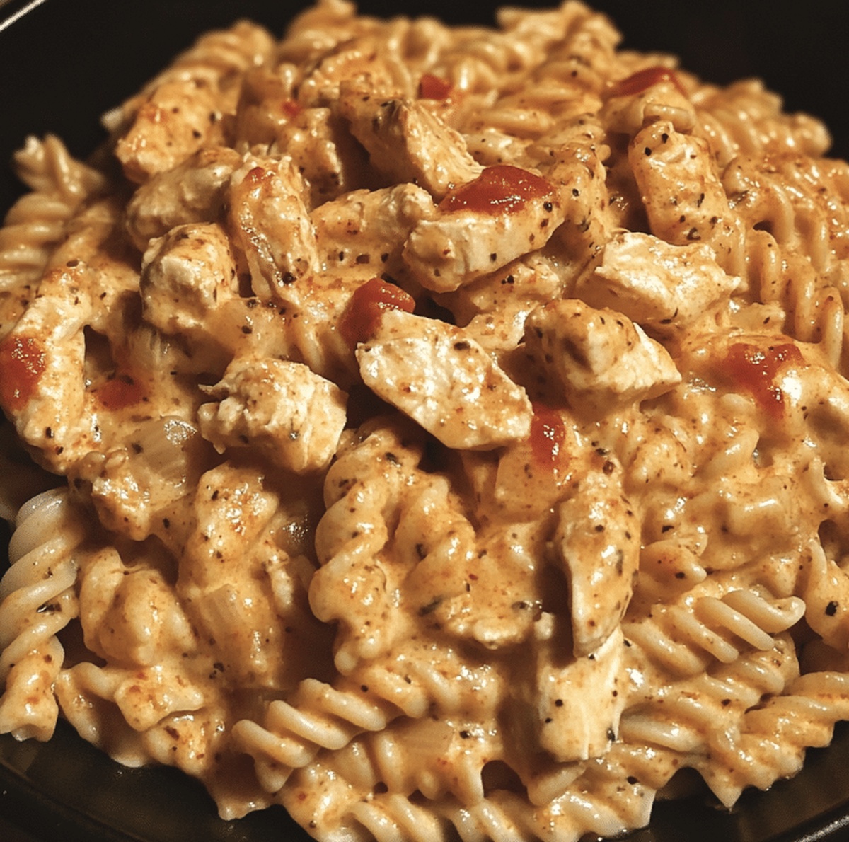 Cajun Cream Cheese Chicken Pasta Bake Recipe