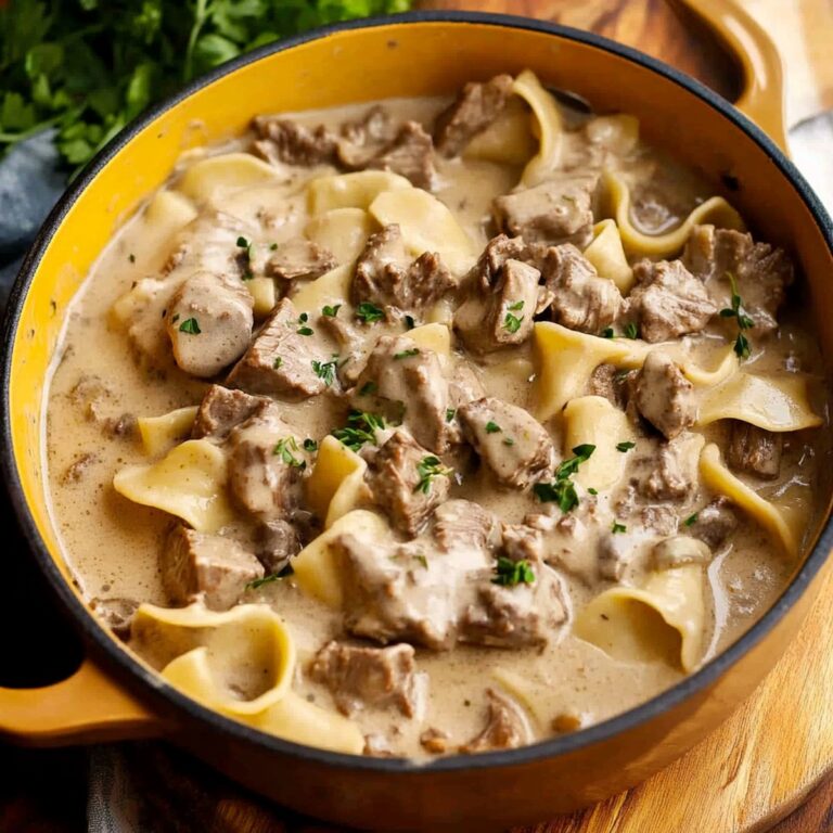 Slow-Cooker Beef Stroganoff Recipe