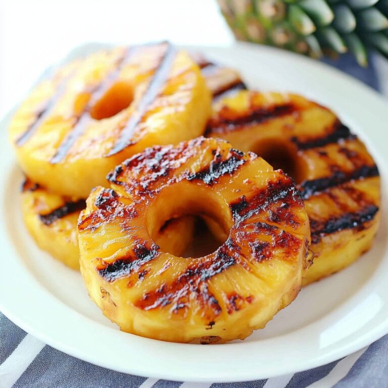 Brown Sugar Grilled Pineapple Recipe