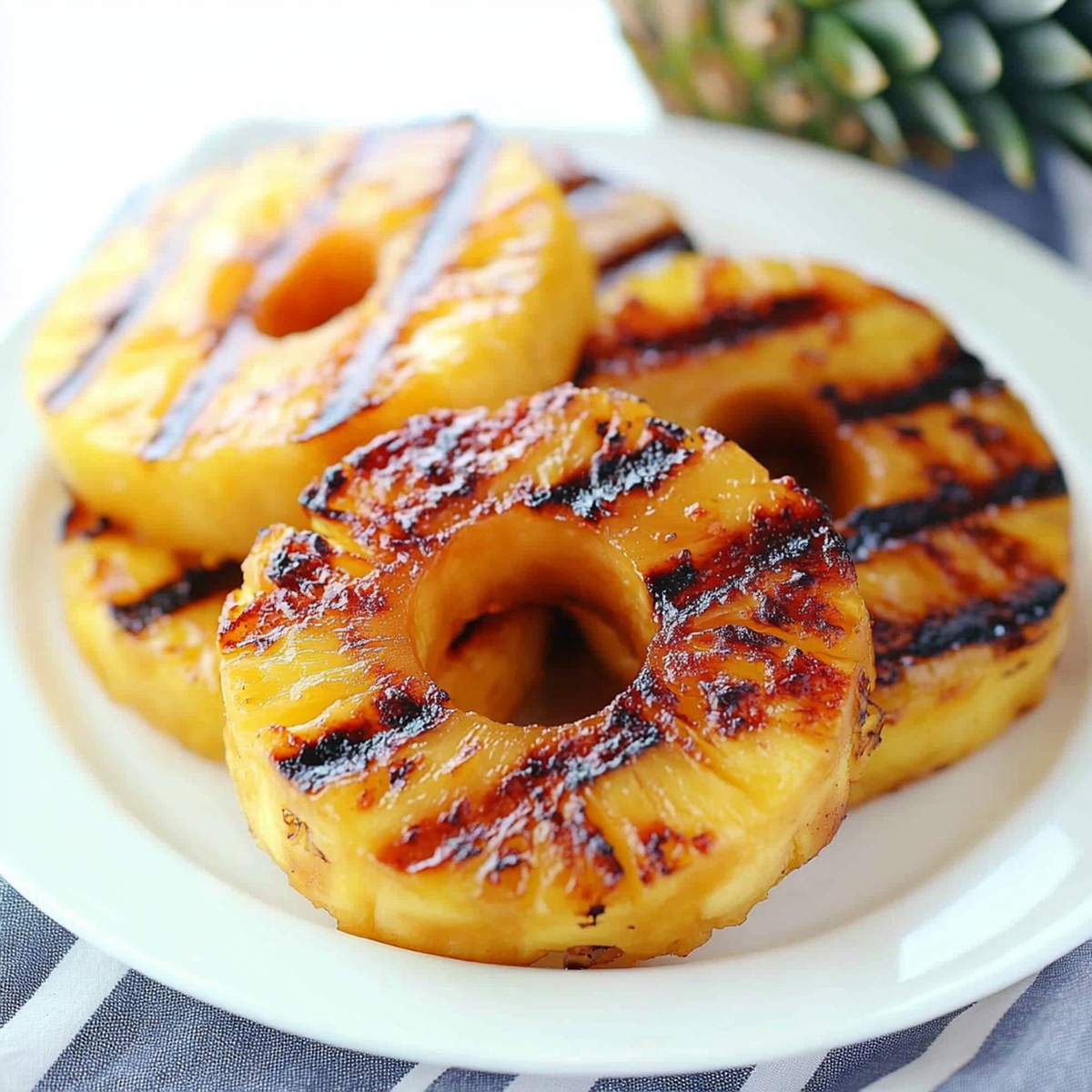 Brown Sugar Grilled Pineapple Recipe