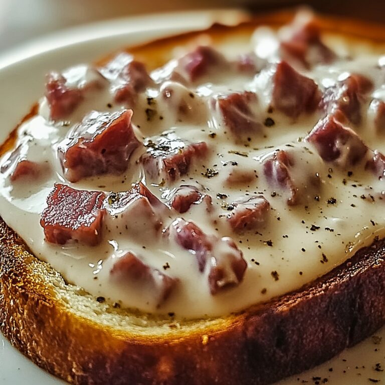 Hearty Creamed Chipped Beef on Toast Recipe