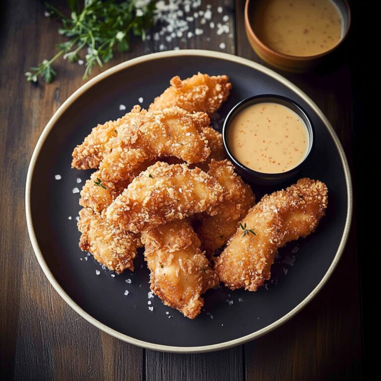 Crispy Baked Chicken Goujons Recipe