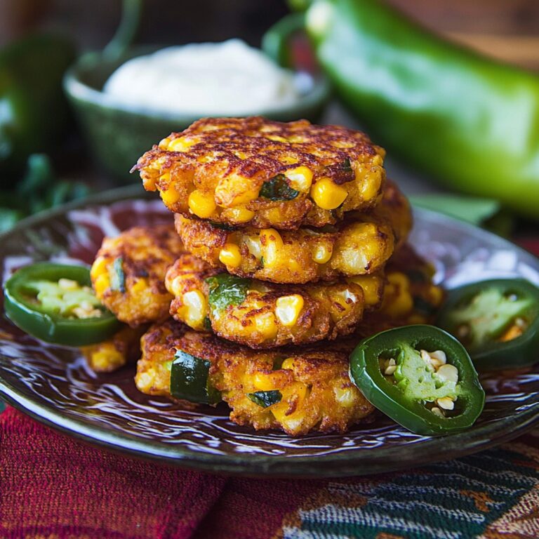 Jalapeno Popper Corn Fritters Recipe