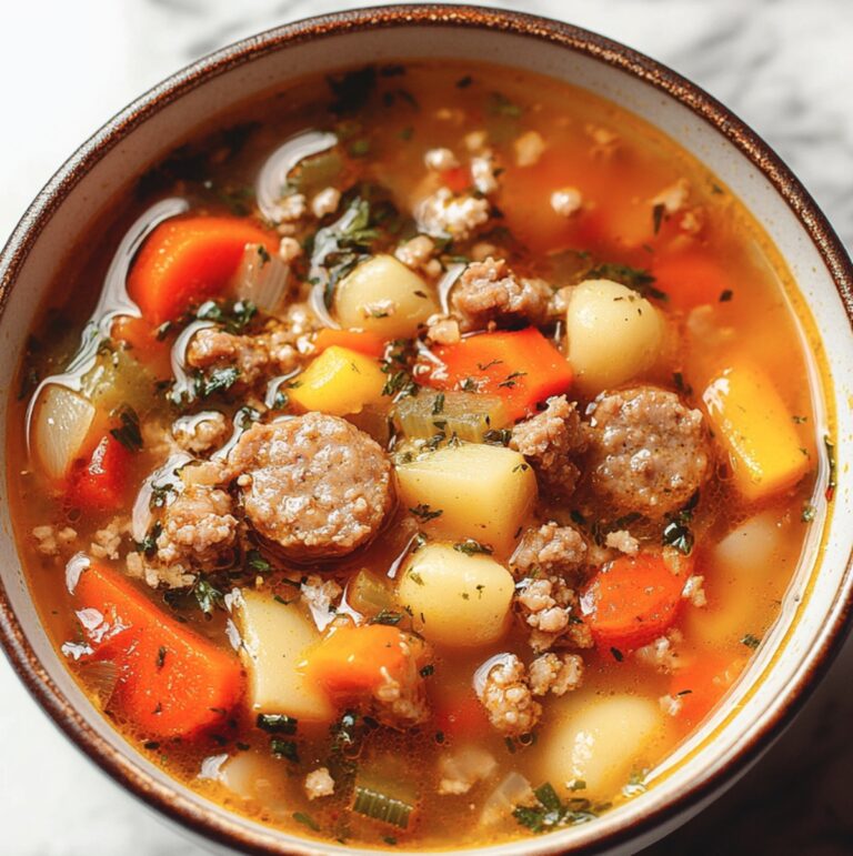 Sausage and Vegetable Soup Recipe