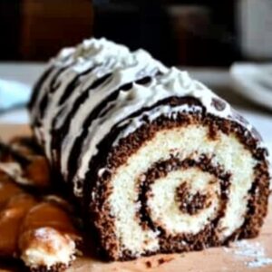 German Chocolate Cake Roll Recipe