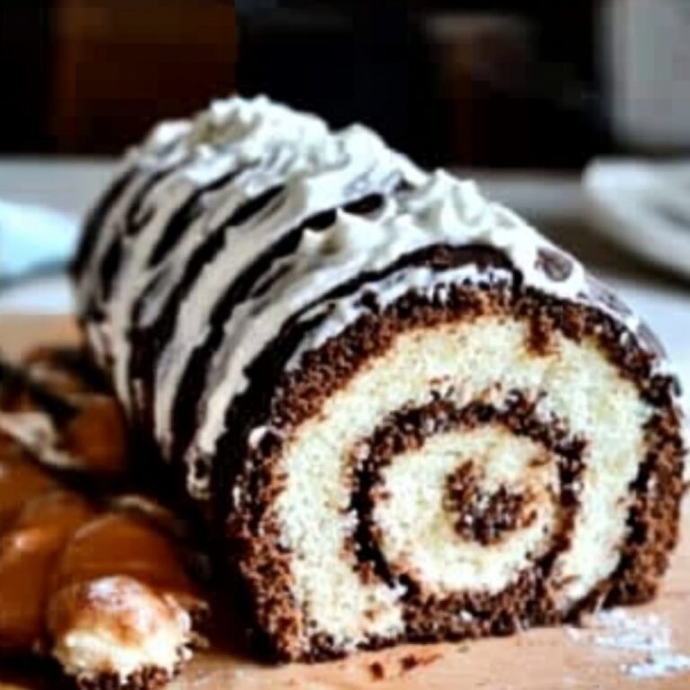 German Chocolate Cake Roll Recipe