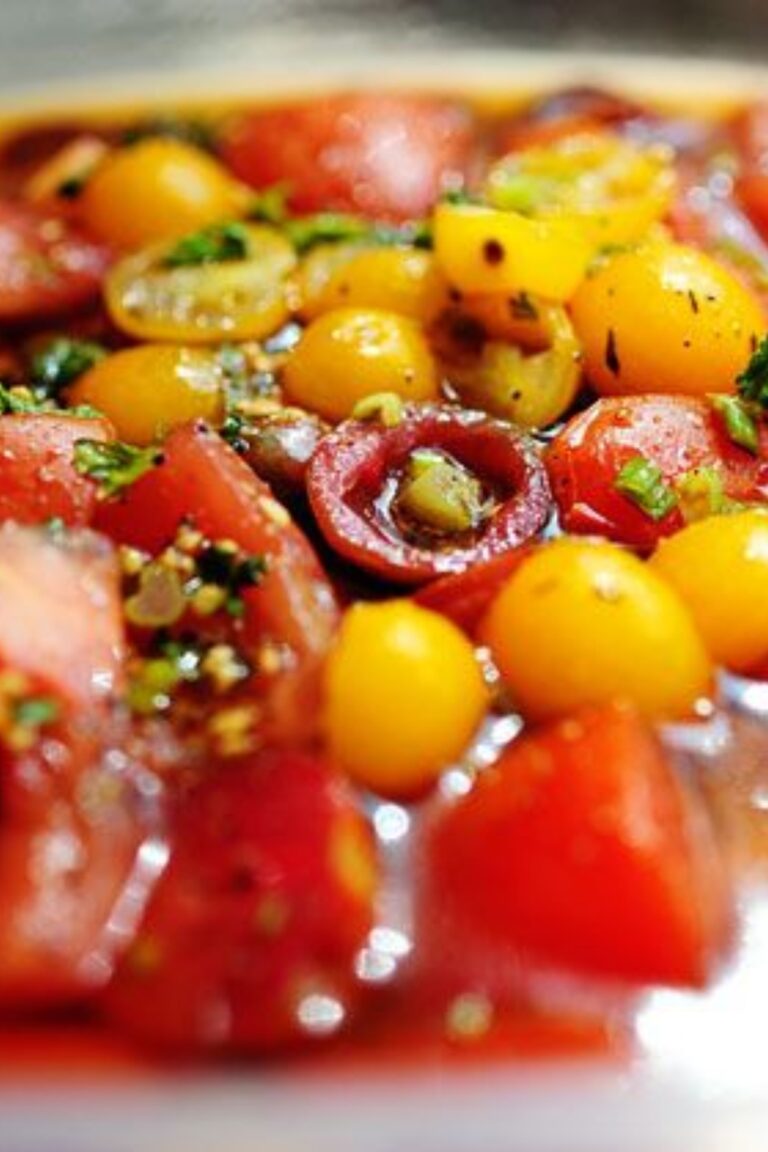Tangy Pioneer Woman Marinated Tomatoes Recipe