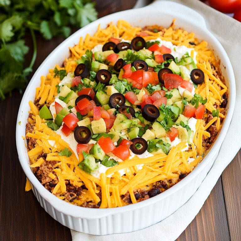 Seven-Layer Taco Dip Recipe