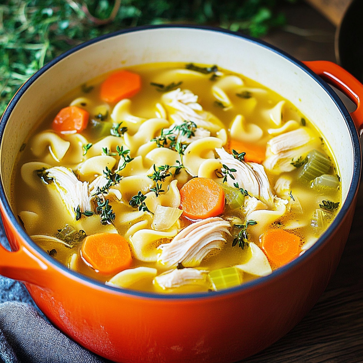 Healing Chicken Noodle Soup Recipe