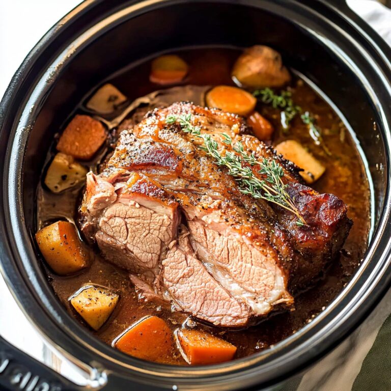 Slow Cooker Pork Roast Recipe