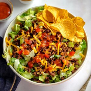 Easy Ground Beef Taco Salad Recipe