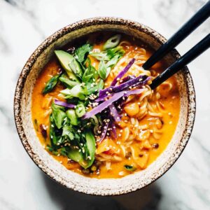 Coconut Curry Noodle Bowls Recipe
