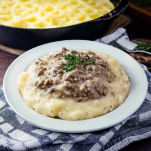 Creamed Hamburger Gravy Recipe