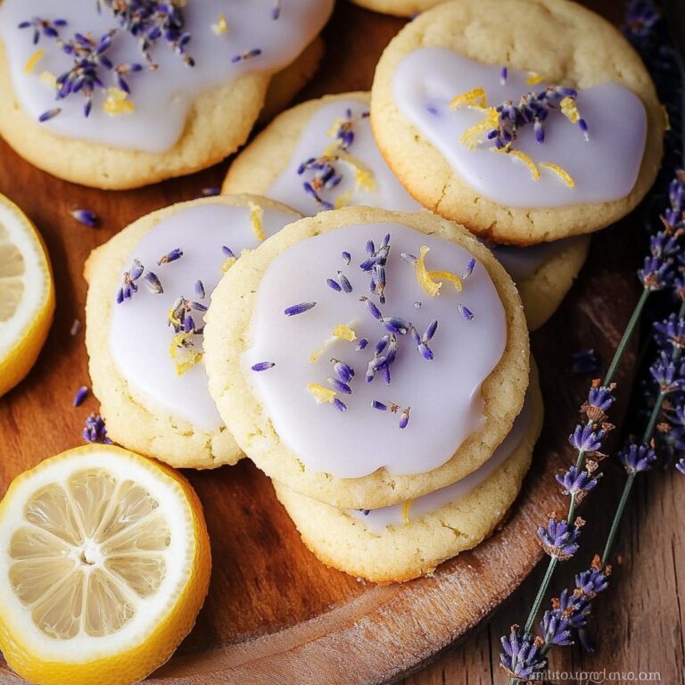Lemon Lavender Cookies Recipe